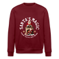 SANTA MAGIC Unisex Bio-Sweatshirt - Burgunderrot
