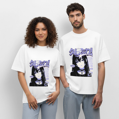 Anime  Unisex Bio T-Shirt - Weiß
