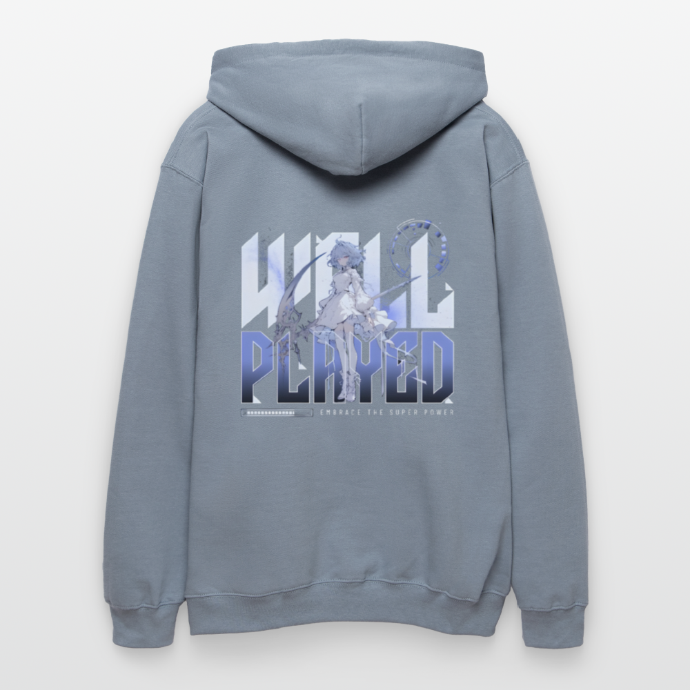 Unisex Softstyle® Midweight Hoodie - Blau