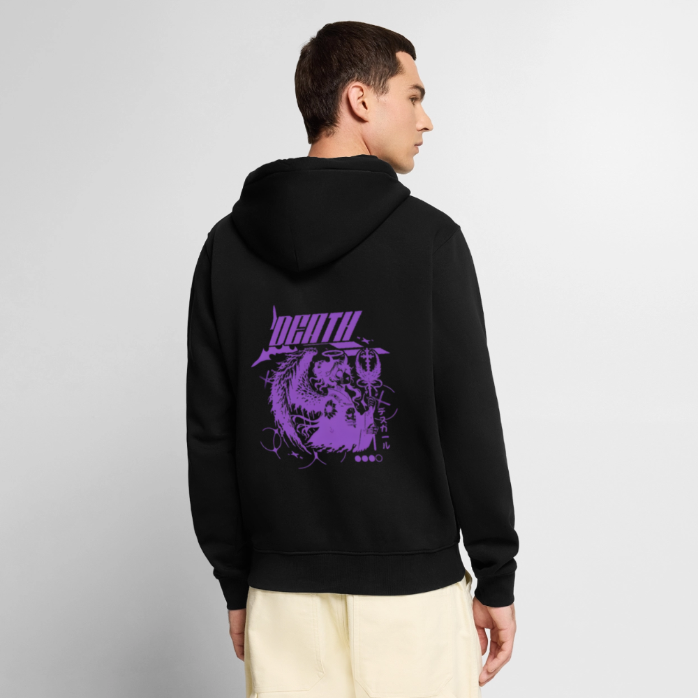 Anime Death Kapuzenjacke - Schwarz