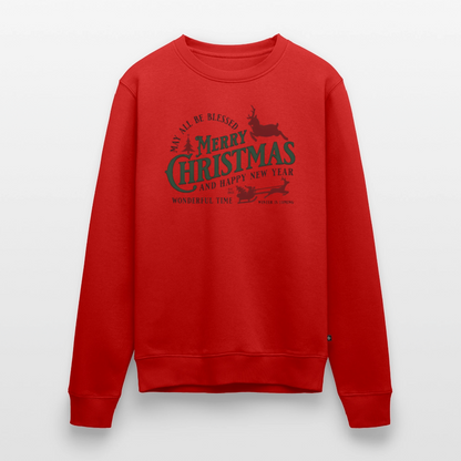 Männer CHRISTMAS Pullover - Rot
