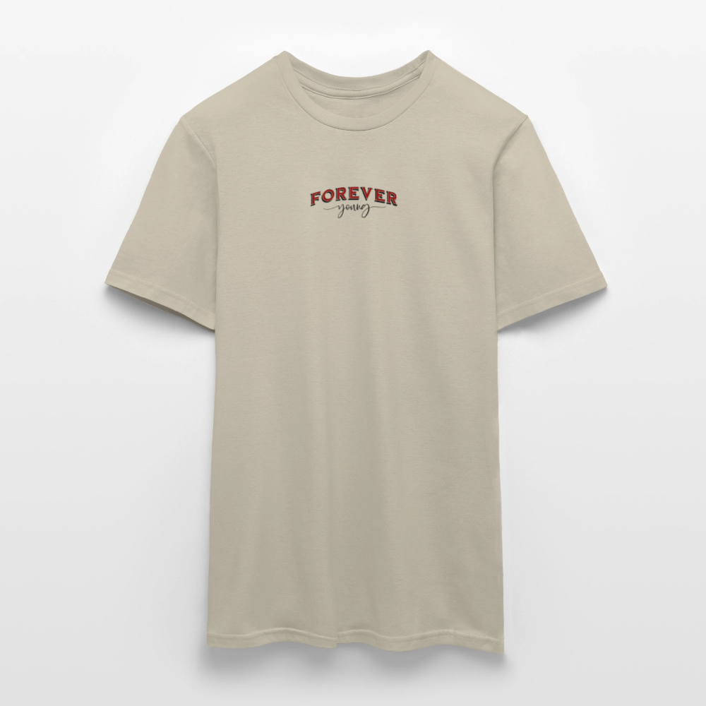 FOR EVER YOUNF Herren T-Shirt - sand beige