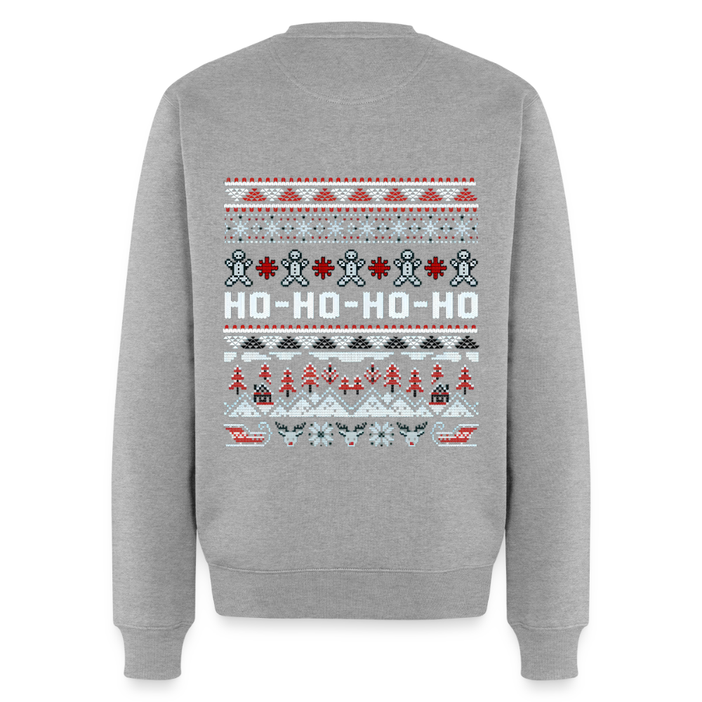 HO-HO-HO Pullover - Grau meliert