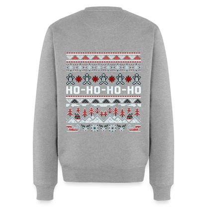 HO-HO-HO Pullover - Grau meliert