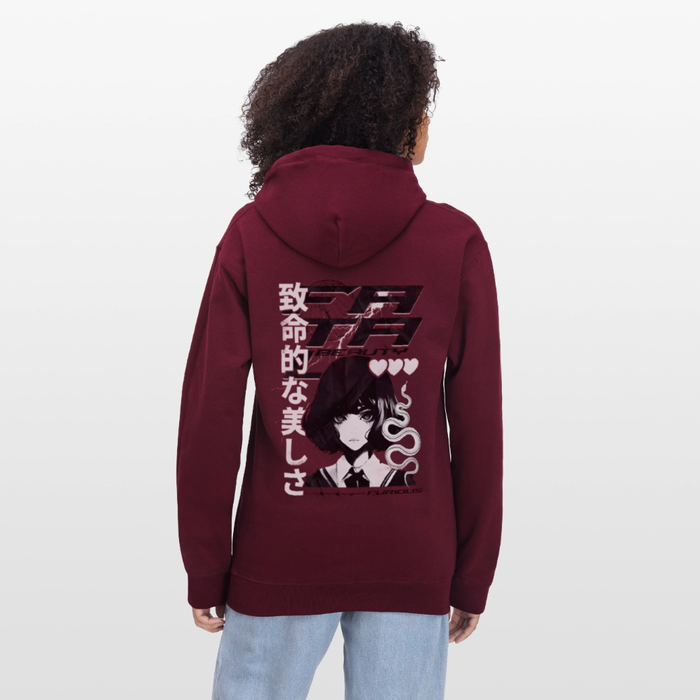 Unisex Softstyle Midweight Hoodie - Maroon