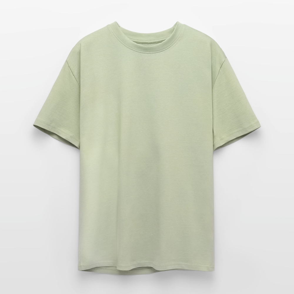 Heavy Anime Oversize T-Shirt - Leichtes Salbeigrün 