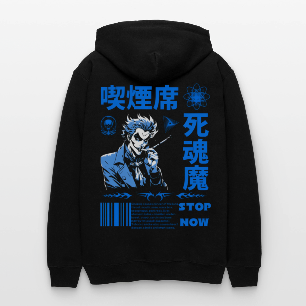 STOP SMOKE Midweight Hoodie - Schwarz