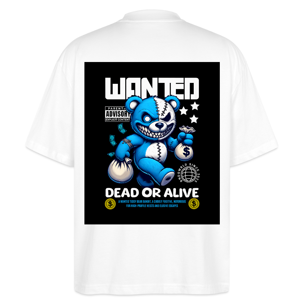 WANTED Oversized T-Shirt - white
