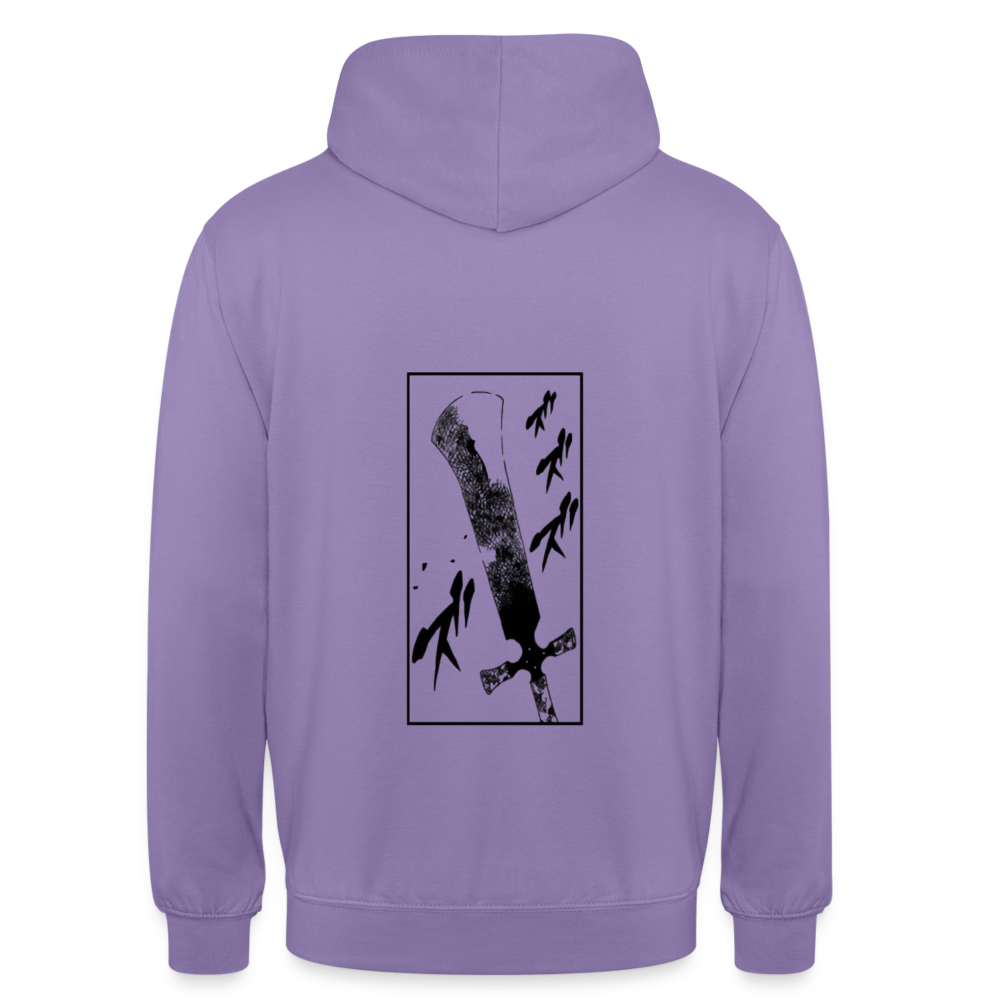 Anime Unisex Hoodie - Lavendel