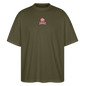 BNDOWRLD Logo Oversidze T-Shirt UNISEX - khaki