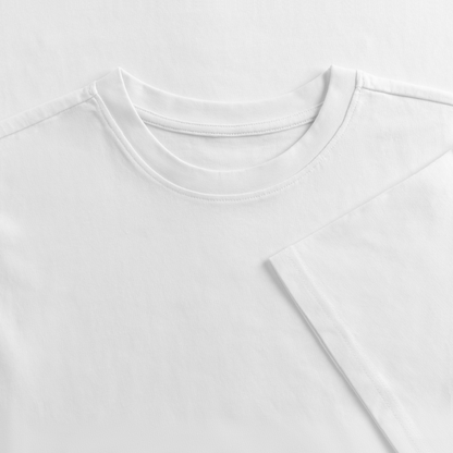 LATTE TO THE PARTY Oversized T-Shirt Unisex - white