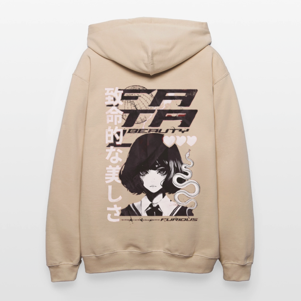 Unisex Softstyle Midweight Hoodie - Sand