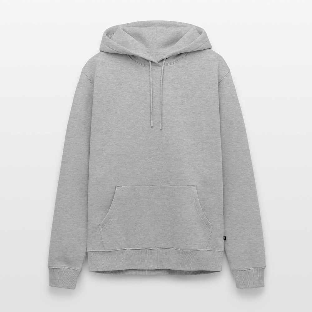 Premium Hoodie - Grau meliert