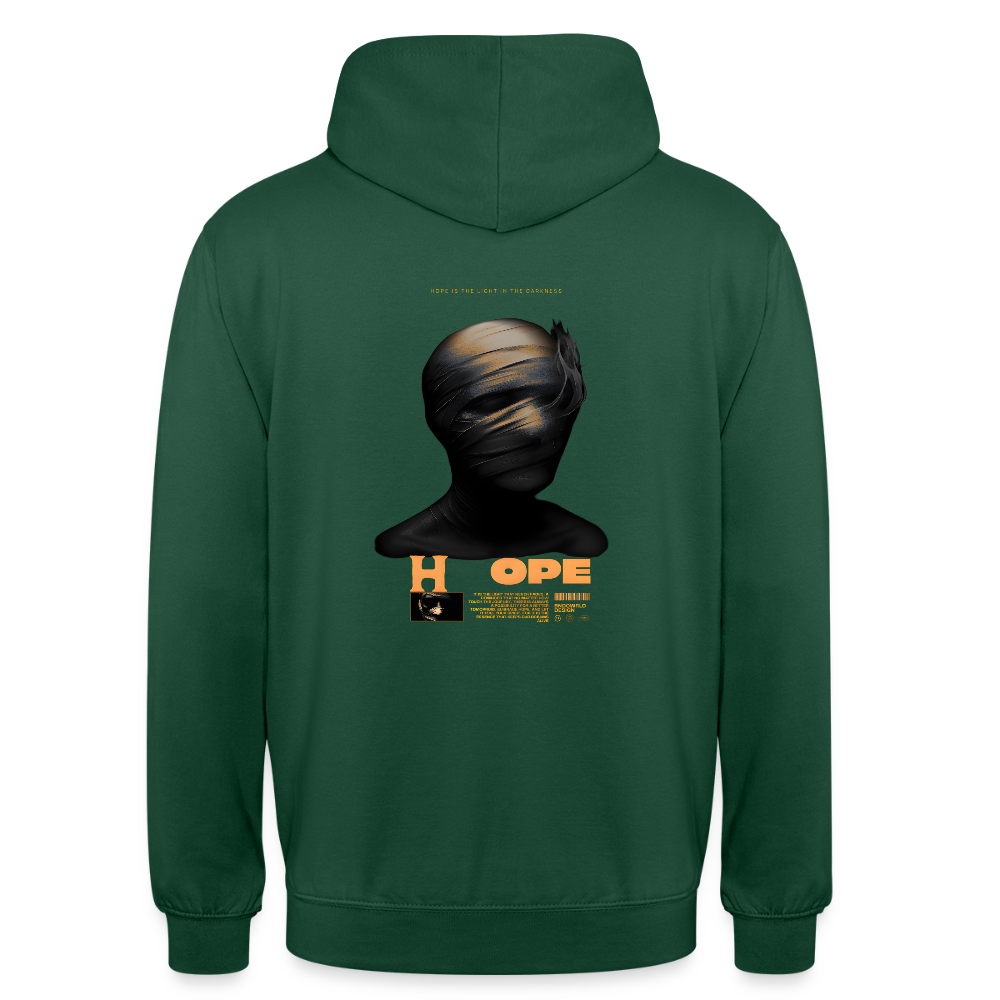 Unisex Hoodie - Flaschengrün