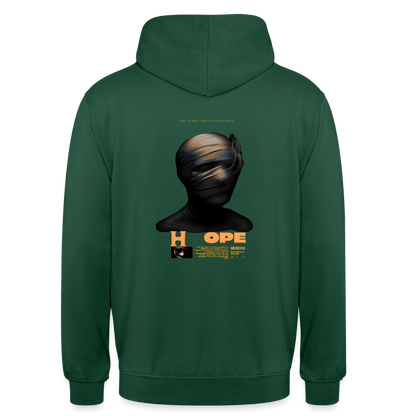 Unisex Hoodie - Flaschengrün