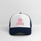 BNDOWRLD Logo Trucker Cap - white/navy