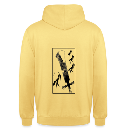 Anime Unisex Hoodie - Zitronengelb
