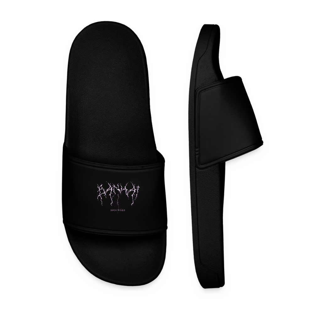 BANKAI Herren Badelatschen - Schwarz