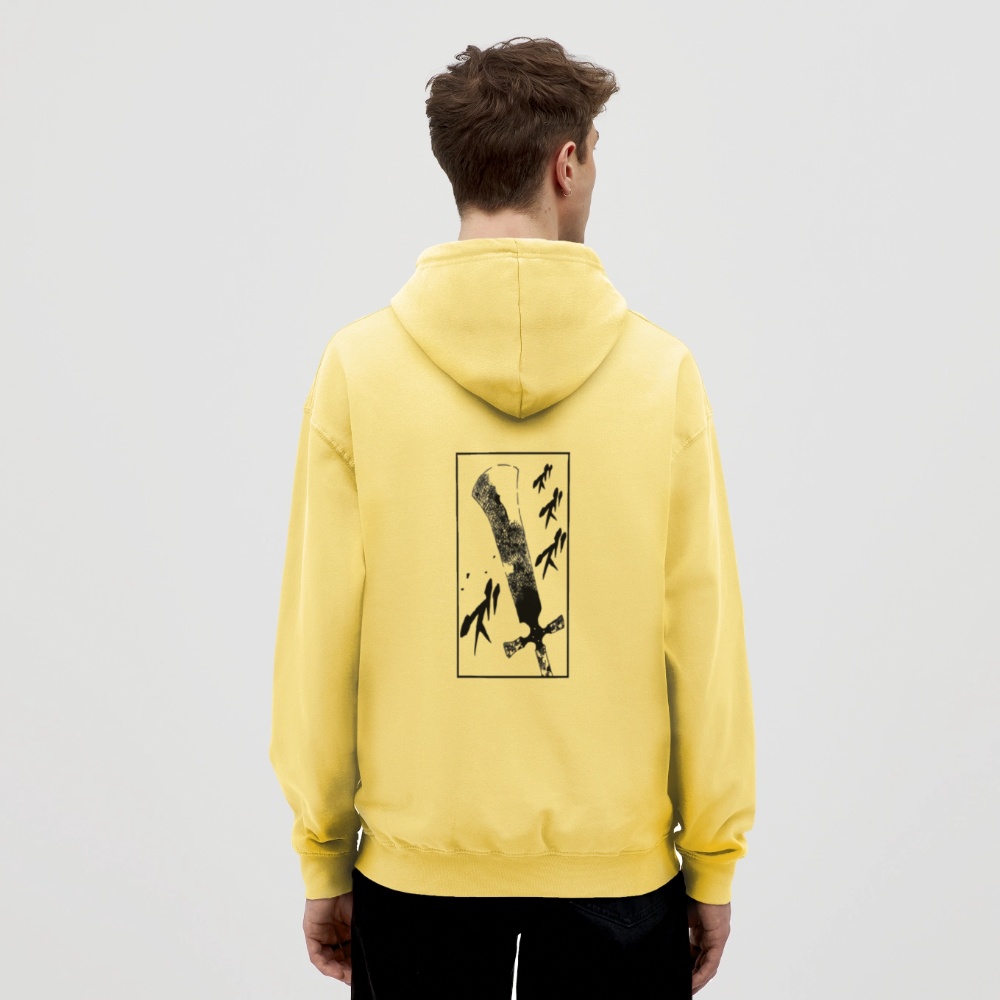Anime Unisex Hoodie - Zitronengelb