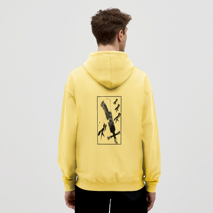 Anime Unisex Hoodie - Zitronengelb