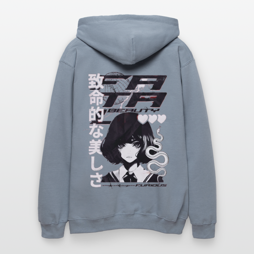 Unisex Softstyle Midweight Hoodie - Blau