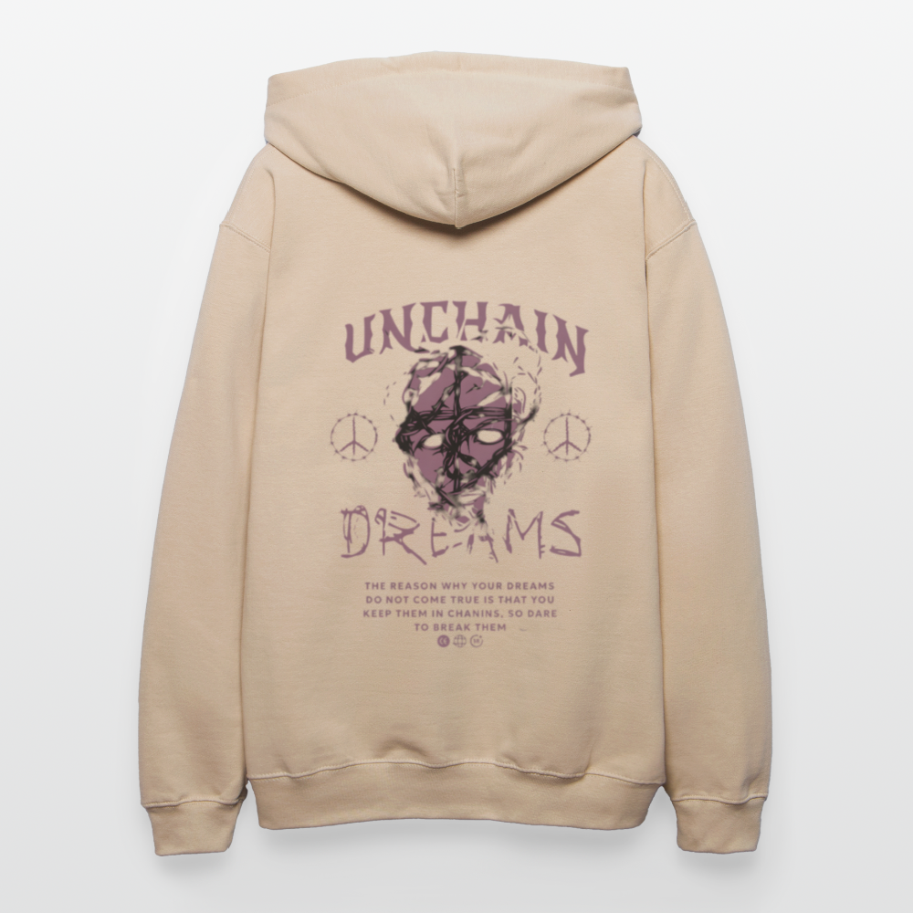 UNCHAIN DREAMS Hoodie - Sand