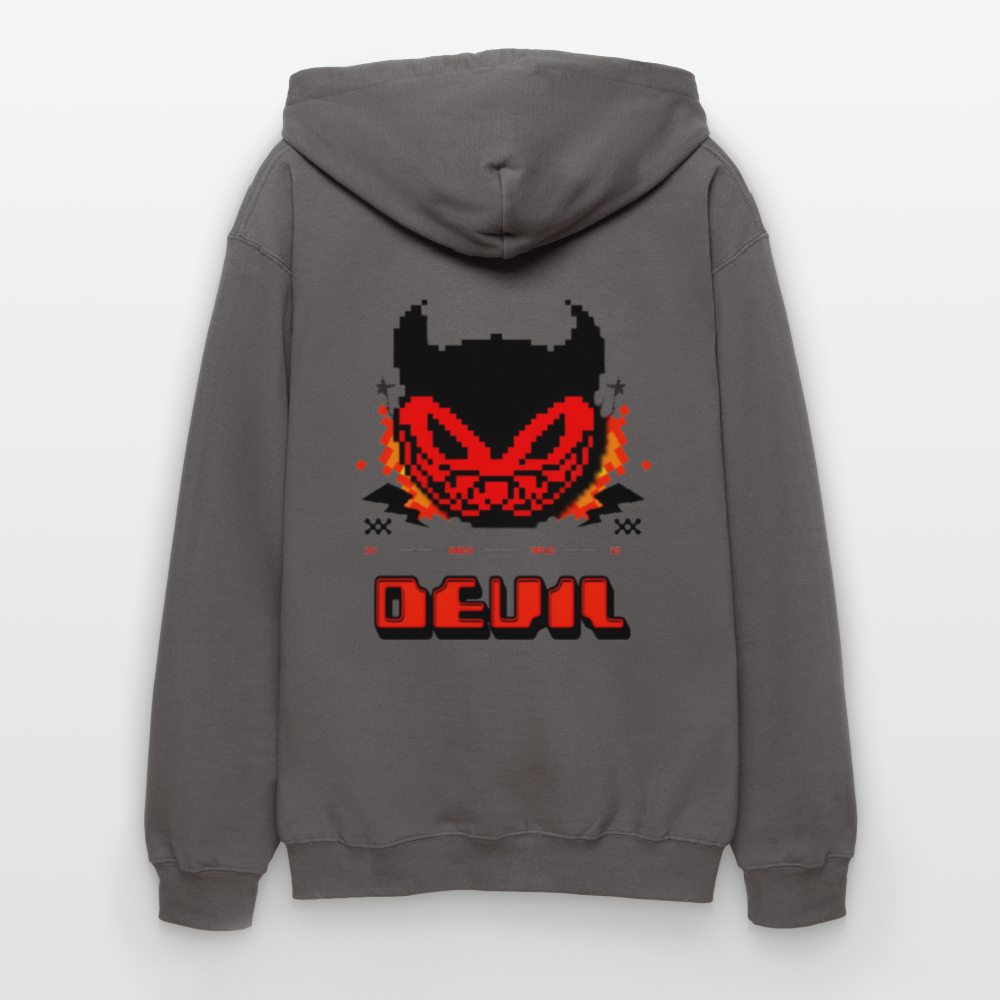 DEVIL Hoodie - Dunkelgrau