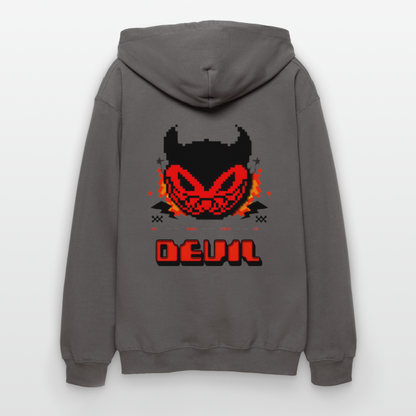 DEVIL Hoodie - Dunkelgrau