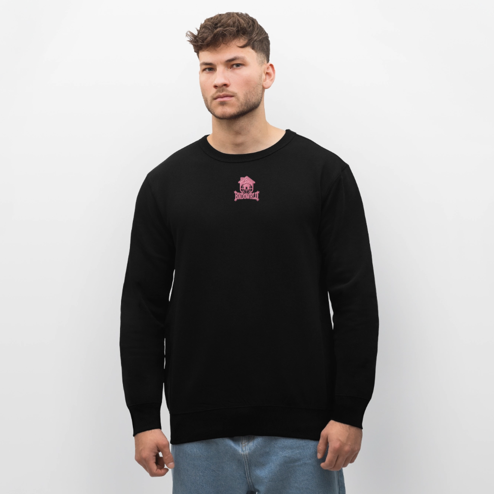 BNDOWRLD Unisex Bio-Sweatshirt ROLLER - Schwarz
