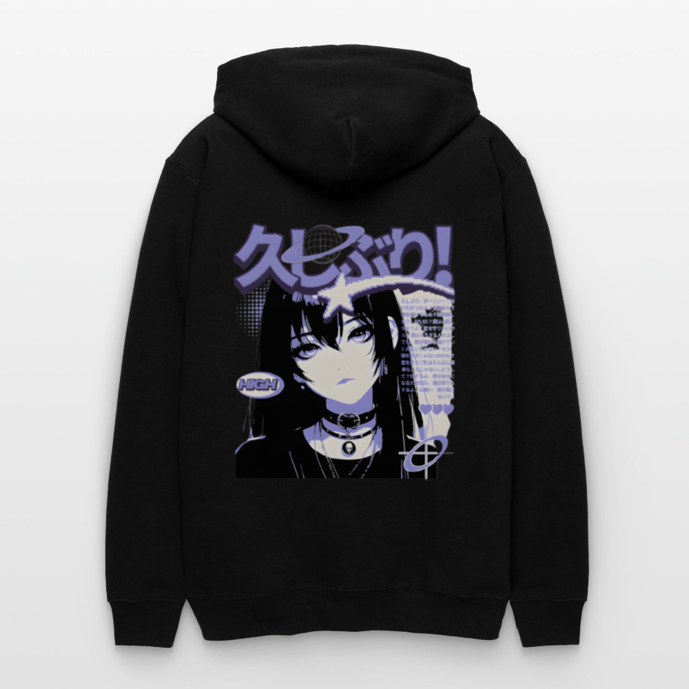 Unisex Softstyle Midweight Hoodie - Schwarz