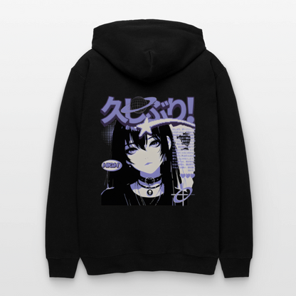 Unisex Softstyle Midweight Hoodie - Schwarz