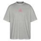 BNDOWRLD Logo Oversidze T-Shirt UNISEX - heather grey