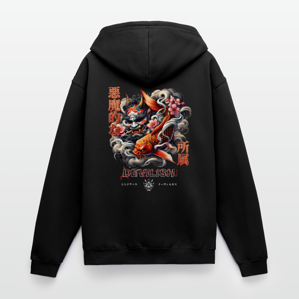 Unisex Kapuzenjacke - Schwarz