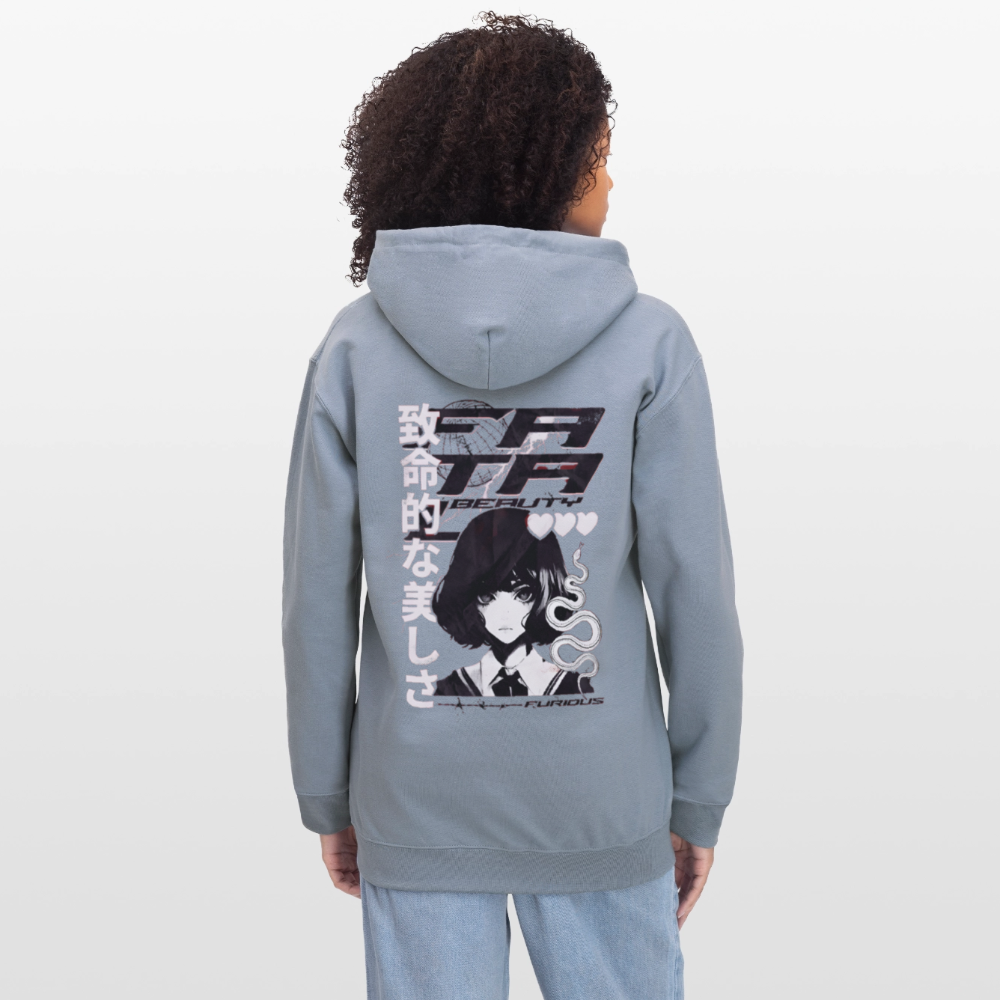 Unisex Softstyle Midweight Hoodie - Blau