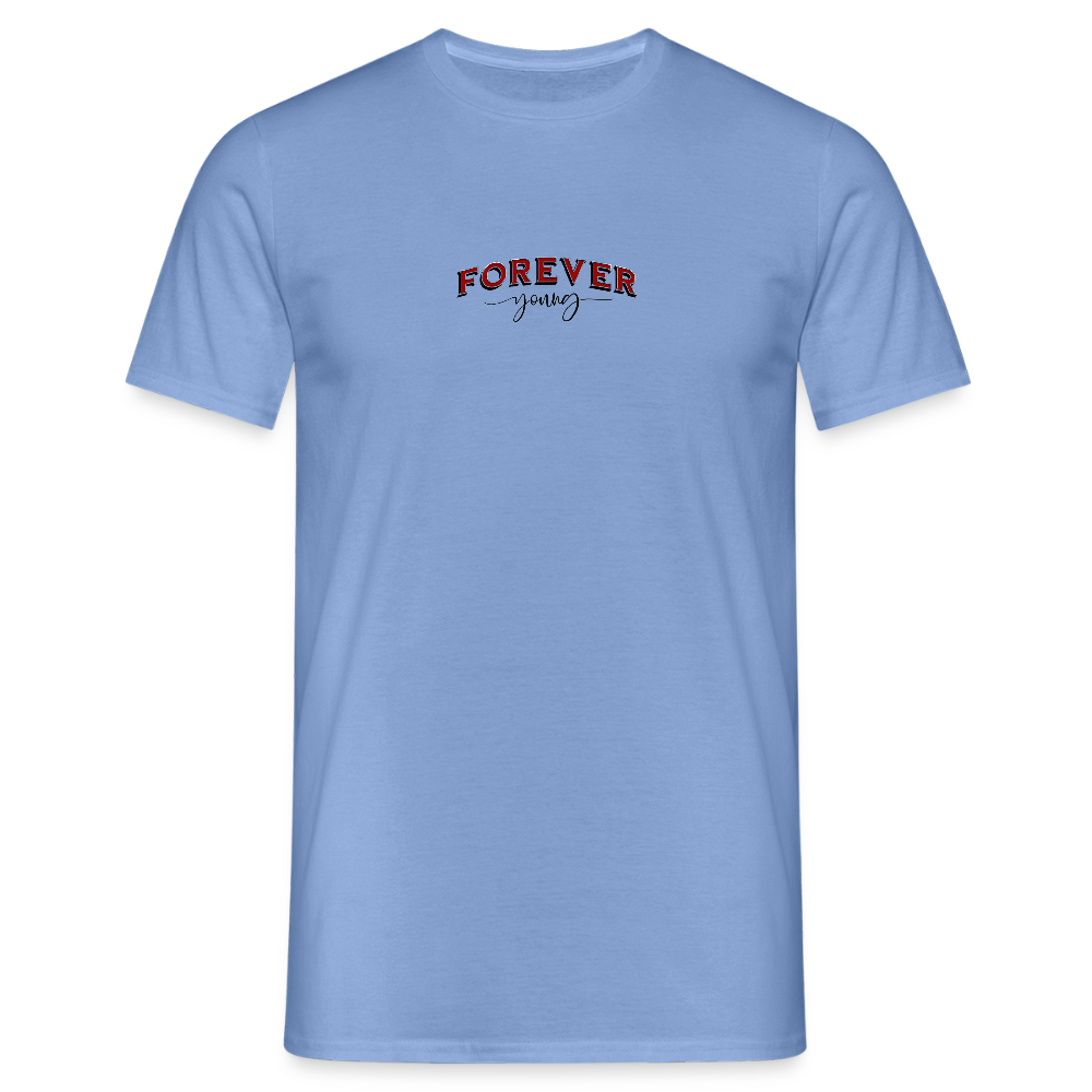 FOR EVER YOUNF Herren T-Shirt - carolina blue