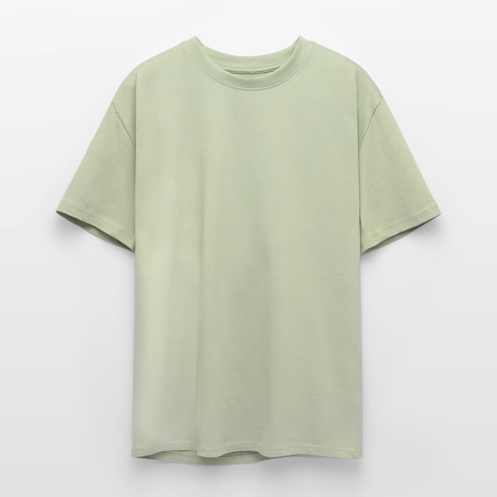 Heavy Oversize T-Shirt - Leichtes Salbeigrün 