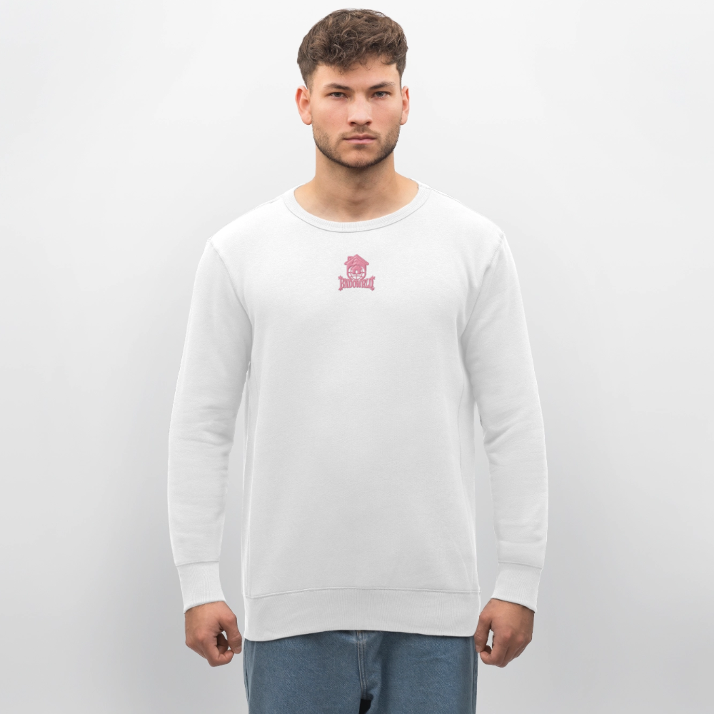 BNDOWRLD Unisex Bio-Sweatshirt ROLLER - Weiß