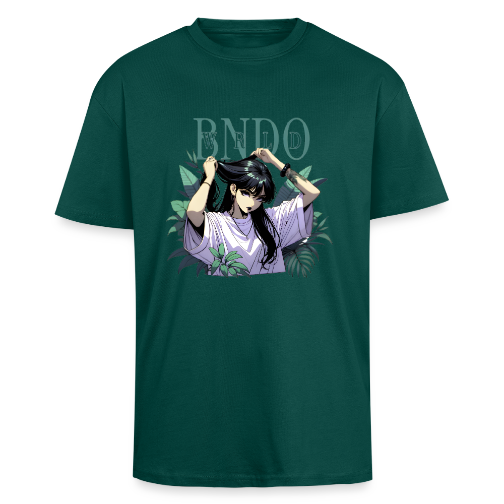 Heavy Oversize T-Shirt - hunter Green