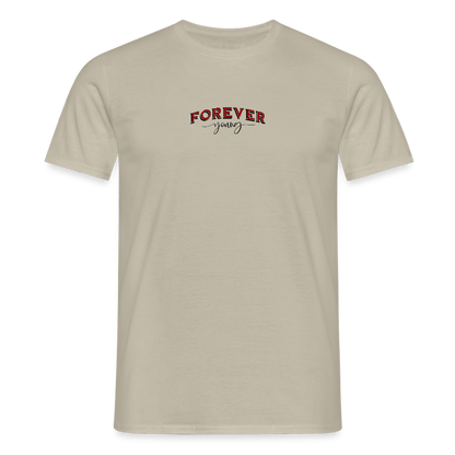 FOR EVER YOUNF Herren T-Shirt - sand beige