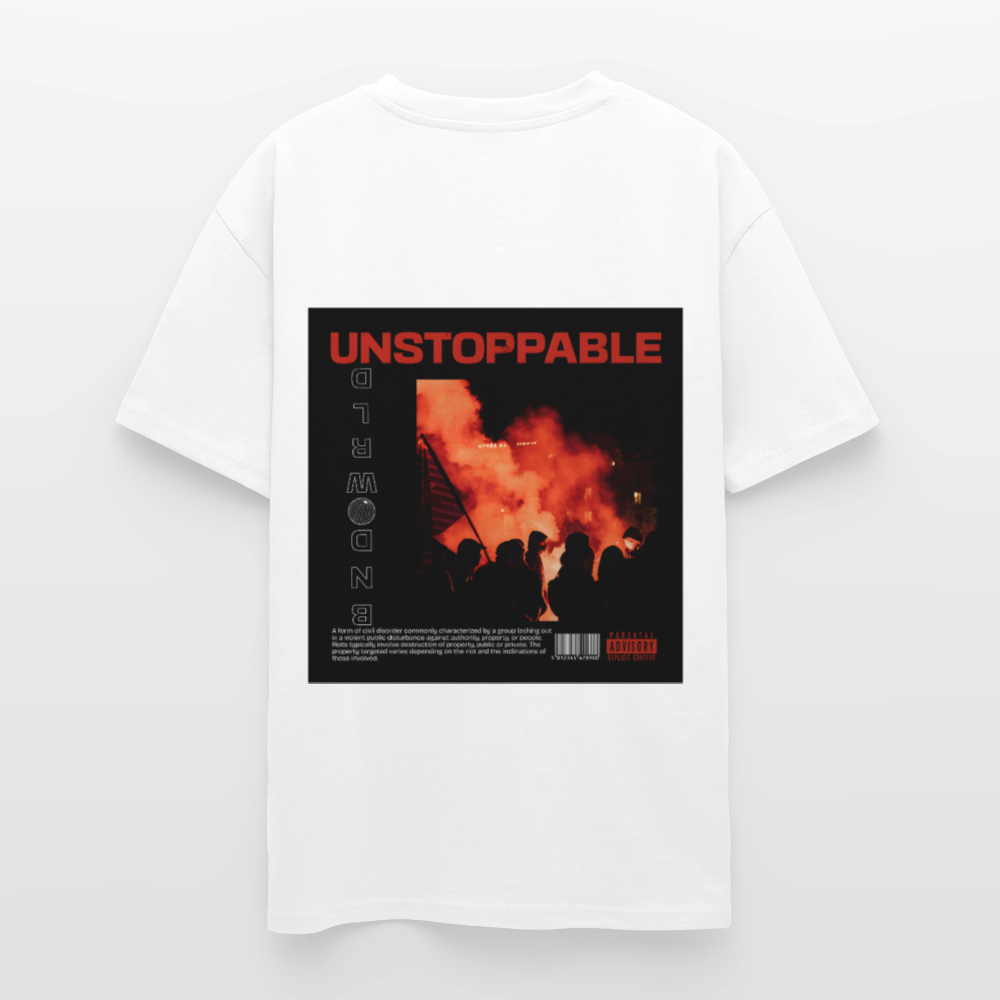 Oversize T-Shirt - Weiß