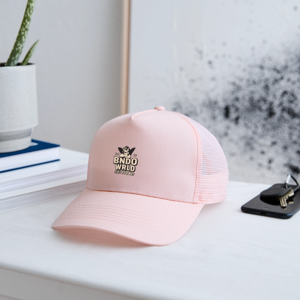 BNDOWRLD Trucker Cap - Hellrosa