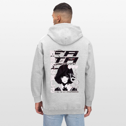 Unisex Softstyle Midweight Hoodie - Hellgrau meliert