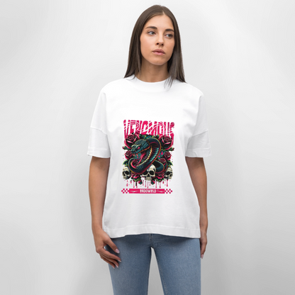 Oversized T-Shirt - Weiß