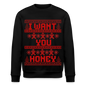 I WANT YOU Unisex Bio-Sweatshirt - Schwarz