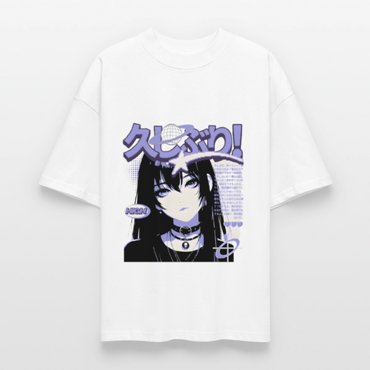 Anime  Unisex Bio T-Shirt - Weiß