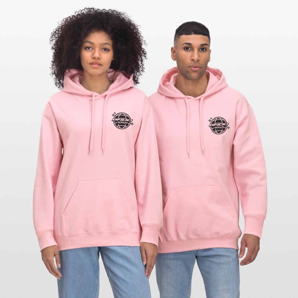BNDOWRLD Midweight Hoodie - Hellrosa
