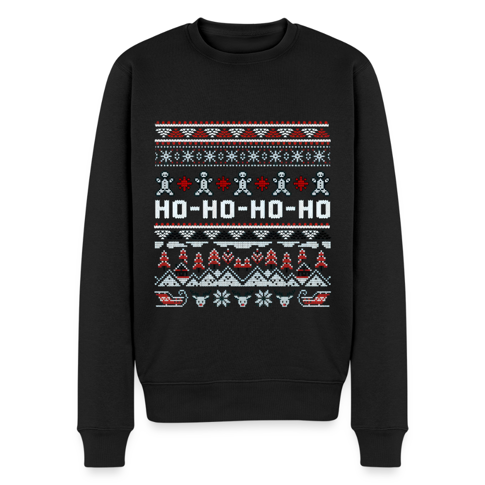 HO-HO-HO Pullover - Schwarz
