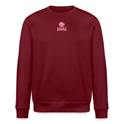 BNDOWRLD Unisex Bio-Sweatshirt ROLLER - Burgunderrot