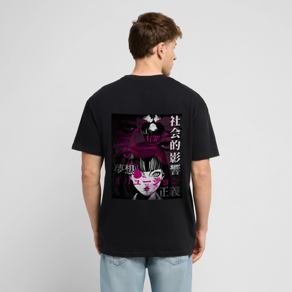 Heavy Oversize T-Shirt - Schwarz