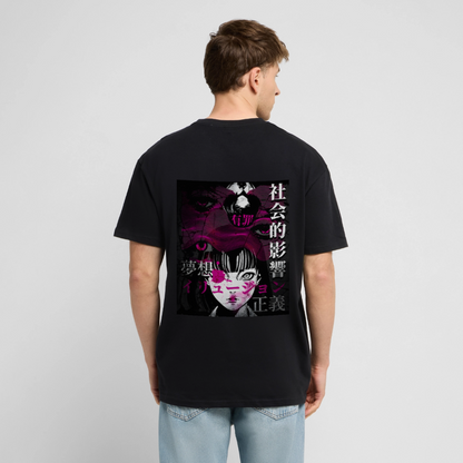 Heavy Oversize T-Shirt - Schwarz